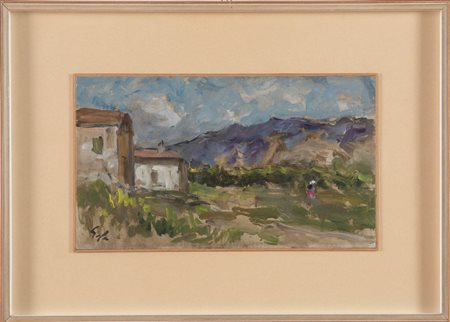 Guglielmo Pizzirani (Bologna 1886 - 1971), “Appennino Emiliano”.