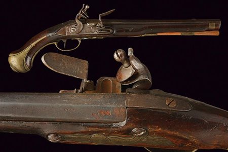 Pistola a pietra focaia Mod. 1733 firmata Fregonnet