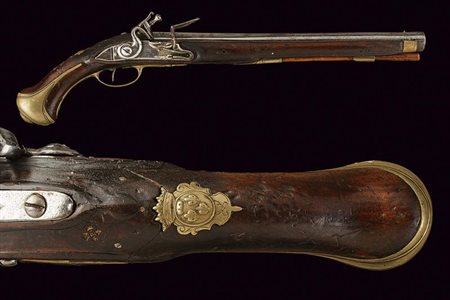 Rara pistola a pietra focaia Mod. 1733 per Regg. D'Orleans