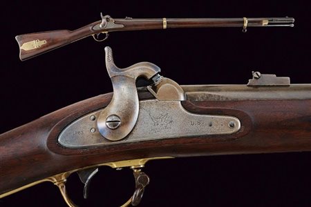 Interessante Remington 'Zouave' Model 1863 a luminello