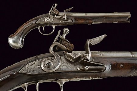 Interessante pistola da ufficiale mod. 1763 di Le Lionnais