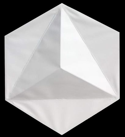 BRUNELLO Stefano (1960) Cube, 2012 acrilico su tela estroflessa cm. 95 X 84...