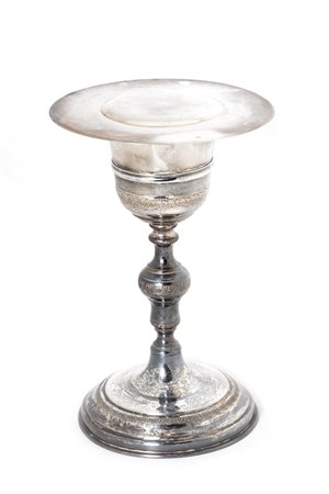 Calice eucaristico in argento, fine secolo XIX - inizi secolo XX