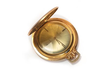 Orologio da tasca in oro 18 K, inizi secolo XX 