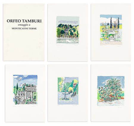 ORFEO TAMBURI (1910-1994) - Omaggio a Montecatini Terme, 1994