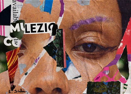 ROBERTO SCALA (1968) - Love after Mimmo Rotella, 2020