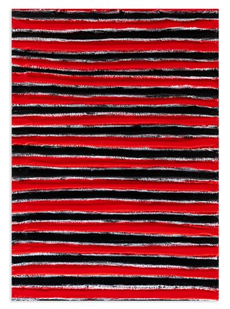 ALESSANDRO BUTERA (1971) - Red, black and white, 2018