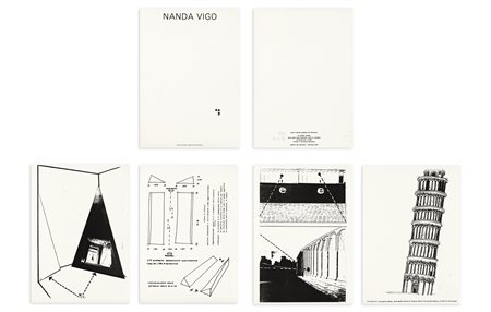 NANDA VIGO (1936-2020) - Piano inclinato, 1978