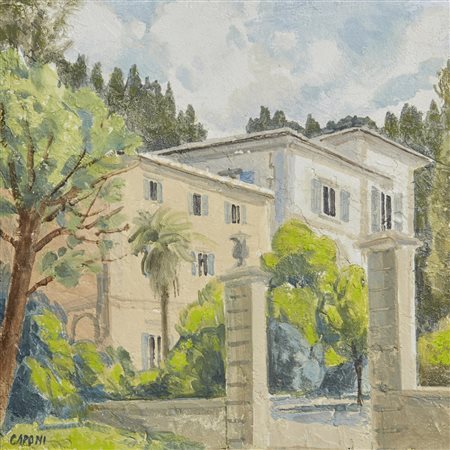 CAPONI PAOLO (n. 1957) - Villa fiorentina.