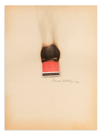BERNARD AUBERTIN (1934-2015) - Dessin de feu, 1974