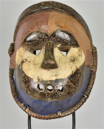 Maschera Kasangu - CONGO maschera in legno intagliato 20x16x14 XX secolo...