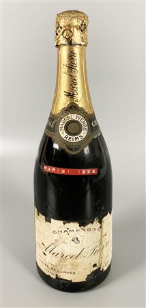 CHAMPAGNE MARCEL PIERRE annata 1952 Capsula ed etichette danneggiate