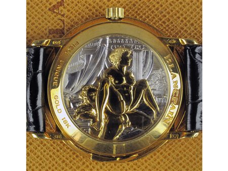 Blancpain da polso, pezzo unico Minuti a ripetizione Realizzato nel 1990 Oro...