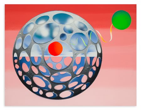 FILIPPO DEGASPERI (1928-2014) - Globo astrartistico, 1971