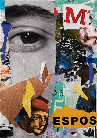 ROBERTO SCALA (1968) - Strappo after Mimmo Rotella, 2020