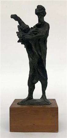 Augusto Murer "Pastore" 1978
scultura in bronzo su base in legno
h cm 39
firmata