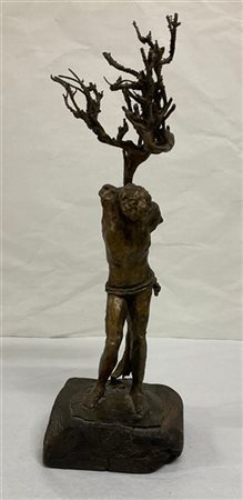 Alessandro Nastasio "San Sebastiano" 1958/59 circa
scultura in bronzo raffiguran