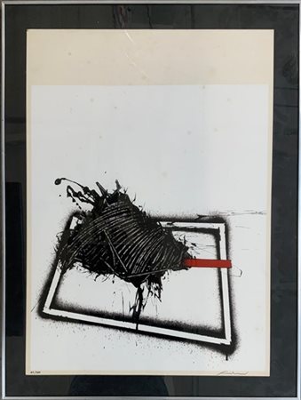 Emilio Scanavino "Senza titolo" 
serigrafia a colori
cm 70x50
firmata e numerata