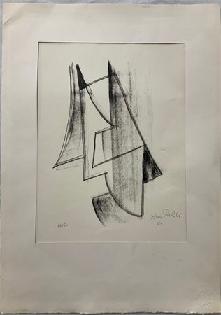 Hans Richter "Senza titolo" 1961
litografia
Foglio cm 43x33
firmata e datata a m