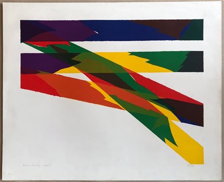 Piero Dorazio "Composizione" 1975
litografia a colori

firmate, datate e numerat