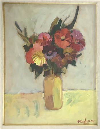 Natura morta con fiori, 1962