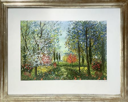 Cascella, Michele (Ortona 1892-Milano 1989)  - Alberi in fiore