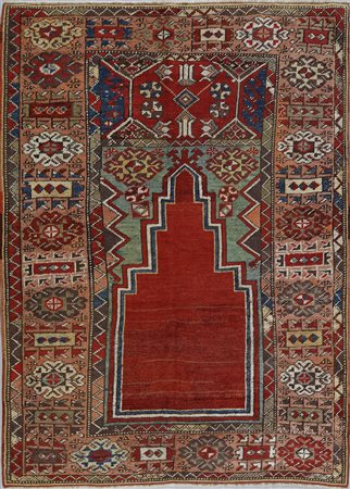  . - Tappeto Konya Ladik
Anatolia, fine XIX secolo .