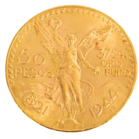 MESSICO 50 PESOS in oro 900/1000 (g. 41,666)