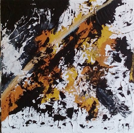 BERRA MARINA Milano (MI) 1969 Fall leaves 1 2015 Acrilico su tela 60,00x60,00...