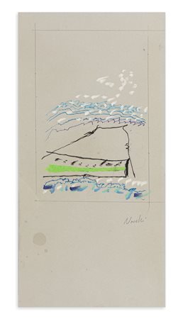 GASTONE NOVELLI (1925-1968) - Senza Titolo, 1963-1964
