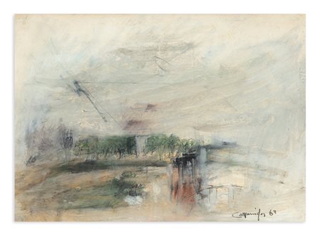 GIANCARLO CAZZANIGA (1930-2013) - Senza Titolo, 1963