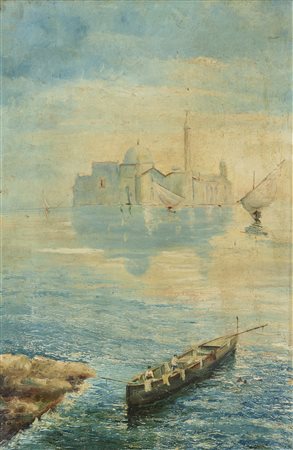 COPPIA DI DIPINTI VENEZIA, F.TI G. CAVALLERI