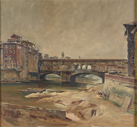 DIPINTO PONTE VECCHIO DI FRED BARTEL