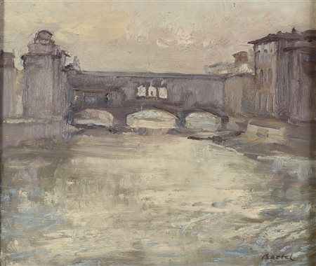 DIPINTO PONTE VECCHIO DI FRED BARTEL