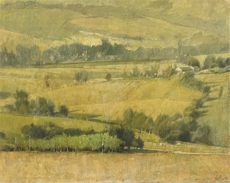 DIPINTO PAESAGGIO DI GIORGIO SCALCO