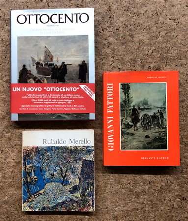 PITTURA ITALIANA DEL TARDO OTTOCENTO - Lotto unico di 3 cataloghi