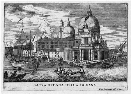 Carlevarijs, Luca(Udine 1663 - Venezia 1730)ALTRA VEDUTA DELLA DOGANA....