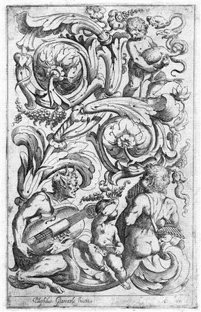 Fialetti, Odoardo(Bologna 1572 - Venezia ca. 1637)BAMBINO SEDUTO FRA UN...
