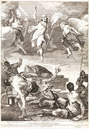 Mattioli, Lodovico(Crevalcore 1662 - Bologna 1747)LA RESURREZIONEAcquaforte....