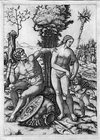 Raimondi, Marcantonio (S.Andrea in Argine 1482 - c. 1530)MARTE, VENERE E...