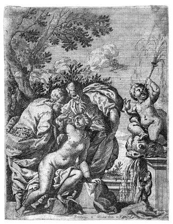 Triva, Antonio Domenico(Reggio Emilia 1627 - Monaco di Baviera 1699)SUSANNA E...