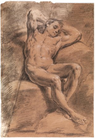 Gandolfi, Gaetano(San Matteo della Decima 1734 - Bologna 1802)NUDO VIRILE...