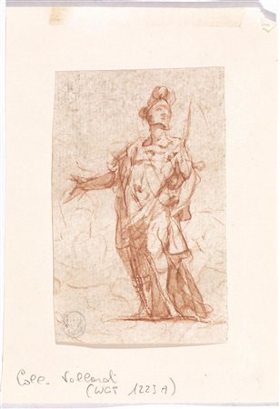 Preti, Mattia (Taverna 1613 - La Valletta 1699)FIGURA DI IMPERATORE...