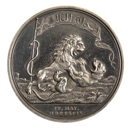 REGNO UNITO - MEDAGLIA COMMEMORATIVA LA BATTAGLIA DI SERINGAPANTAN DEL 1799