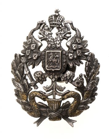 RUSSIA, IMPERO - DISTINTIVO DA UFFICIALE MEDICO DELL’ACCADEMIA IMPERIALE