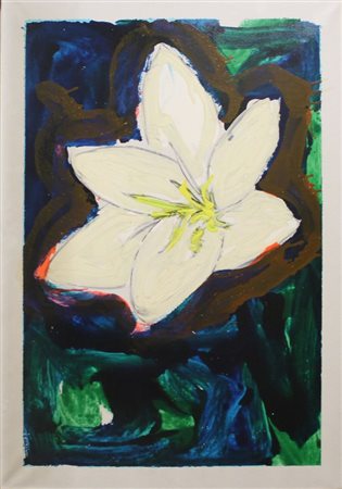 Mario Schifano Fiore 1990