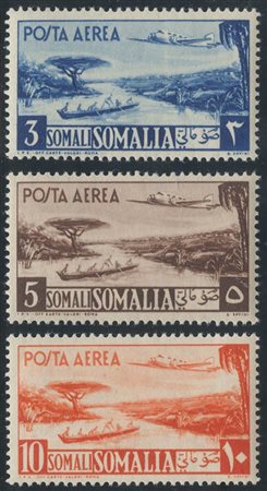 1950, Somalia. N.1/11 nuovi con gomma integra. Cert. R.Diena.per i N.9/11