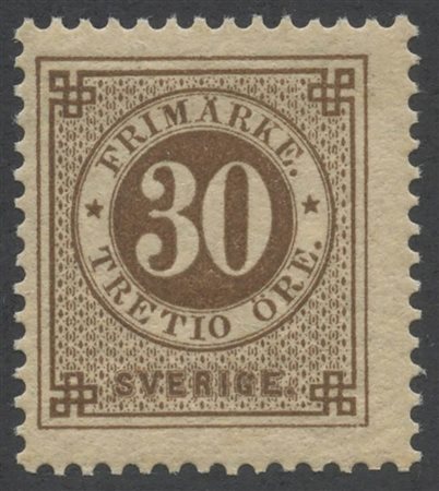 1886, 30o. N.36 nuovo con gomma integra. (A) (En.Diena) (680)