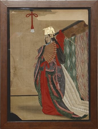  ARTE GIAPPONESE - Bijin
Giappone, sec.XIX.