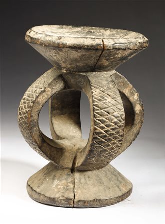  Arte africana - Sgabello 
Luba, R.D. Congo.